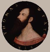 Hans holbein the younger Portrait of Sir Thomas Wyatt oil
